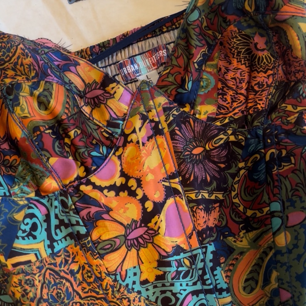 Urban Outfitters Multicolor corset top